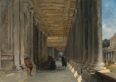 The Colonnade Of Queen Marys House Greenwich