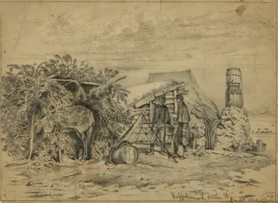 The Commissary Sergeants Quarters Weighing Salt Horse