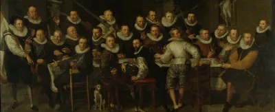 The Company Of Captain Gillis Jansz Valckenier And Lieutenant Pieter Jacobsz Bas Amsterdam 1599