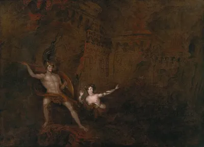 The Conflict Between Satan And Death