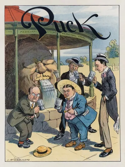 The Convention Spring At Saratoga