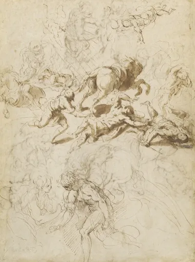 The Conversion Of Saint Paul Adam And Eve