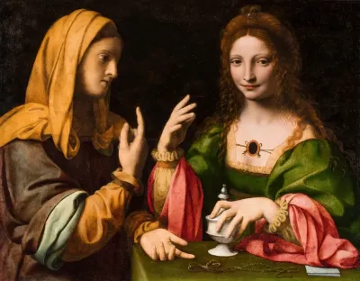 The Conversion Of The Magdalen