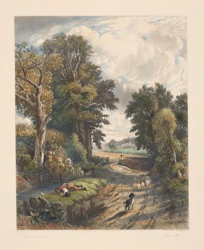 The Cornfield John Constable