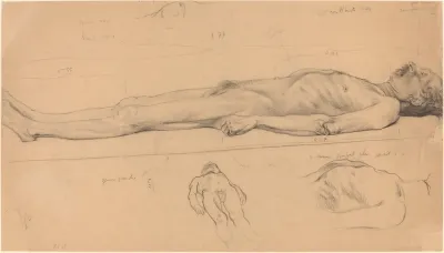 The Corpse Study For The Dead Christ