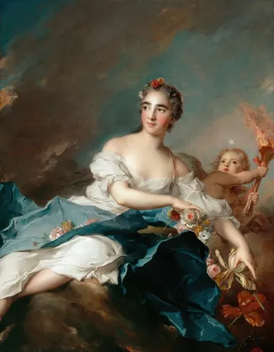 The Countess De Brac As Aurora