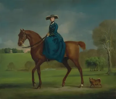 The Countess Of Coningsby In The Costume Of The Charlton Hunt 2
