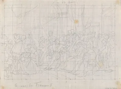 The Court Of Francis I Of France In Fontainebleau 2