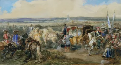 The Court Of Louis Xiv In Flanders