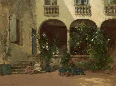The Court Of The Oleanders