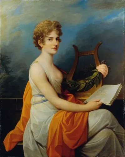 The Court Opera Singer Theresia Saal As Eva In Joseph Haydns Creation