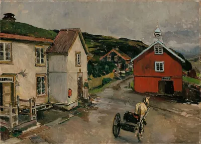 The Courtyard At Kongsvoll