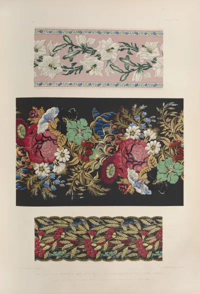 The Coventry Ribbon And Specimens Of Ribbons From St Etienne France