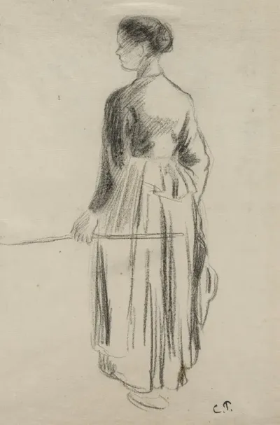 The Cowherdess Eragny