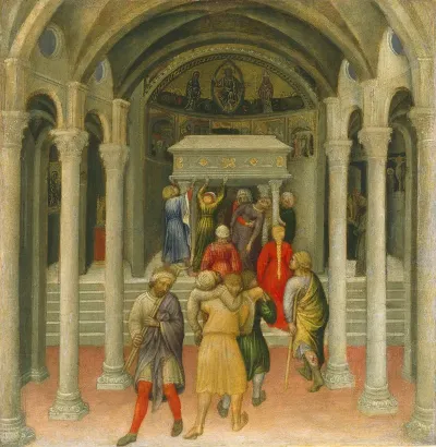 The Crippled And Sick Cured At The Tomb Of Saint Nicholas
