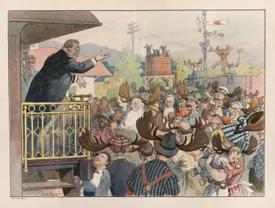 The Crowd As It Looks To Theodore