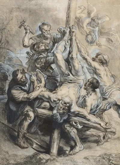 The Crucifixion Of Peter The Apostle