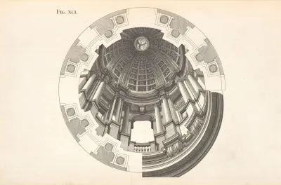 The Cupola Of The Ninetieth Figure With Its Lights And Shades
