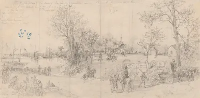 The Curtis Estate The Scene Of Washingtons Courtship Etc Etc Pamunkey River Near R R To Richmond