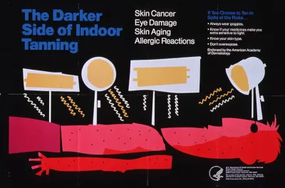The Darker Side Of Indoor Tanning Skin Cancer Eye Damage Skin Aging Allergic Reactions