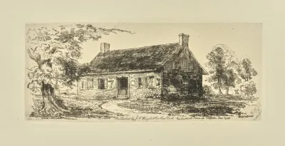 The De Wint House At Tappan New York