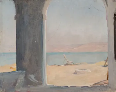 The Dead Sea From The Journey To Palestine 2