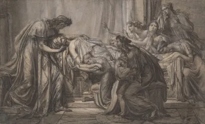 The Death Of Alcestis Or The Heroism Of Conjugal Love