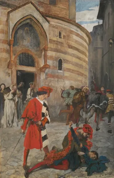The Death Of Mercutio Act Iii Scene I Romeo And Juliet