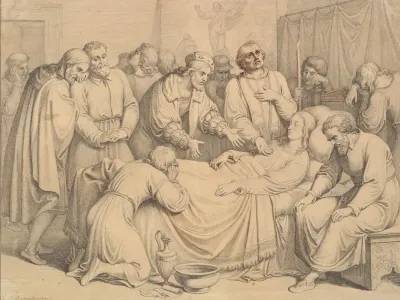 The Death Of Raphael