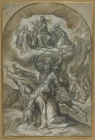 The Death Of Saint Peter Martyr