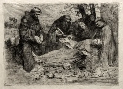 The Death Of St Francis