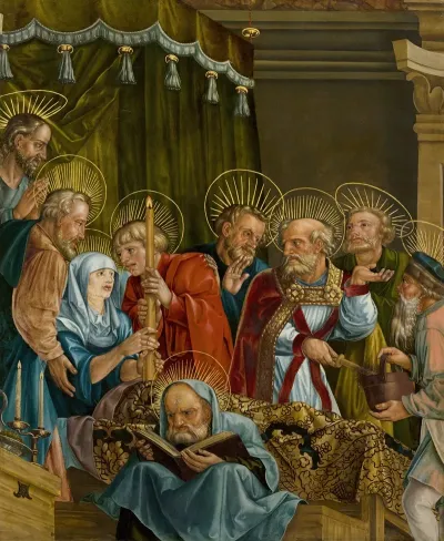The Deathbed Of Mary