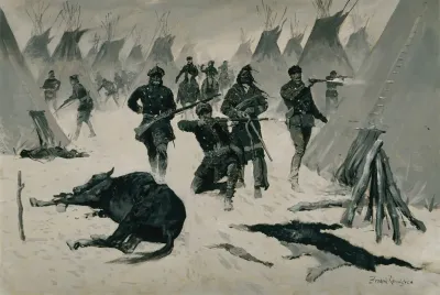 The Defeat Of Crazy Horse