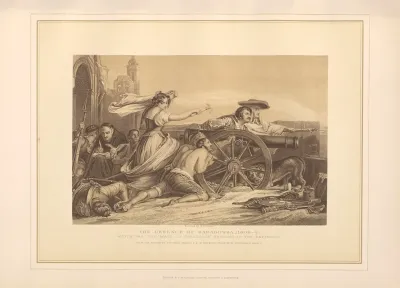 The Defence Of Saragossa 1808 9 Sir David Wilkie