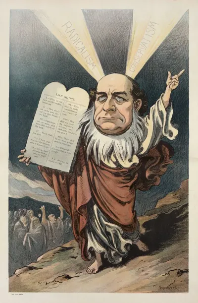 The Democratic Moses And His Selfmade Commandments
