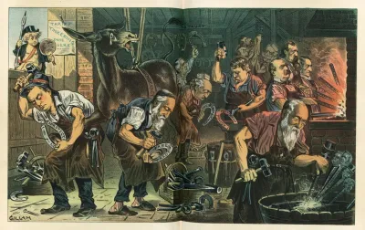 The Democratic Smithy Odd Shoes For The Mule