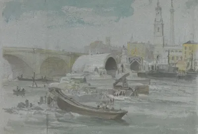 The Demolition Of Old London Bridge