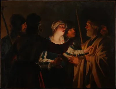 The Denial Of St Peter