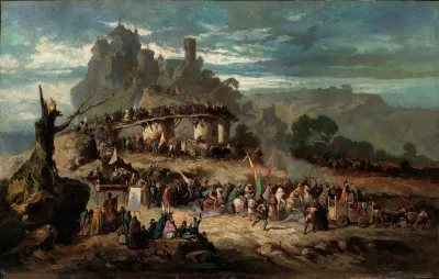 The Departure Of The Crusaders