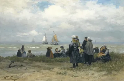 The Departure Of The Fishing Fleet