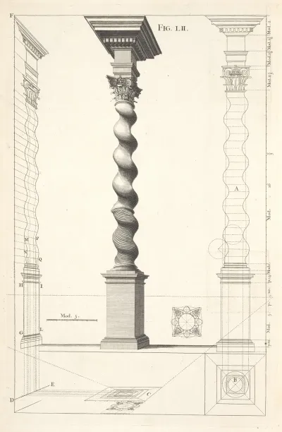 The Description Of A Wreathd Column Of The Composite Order