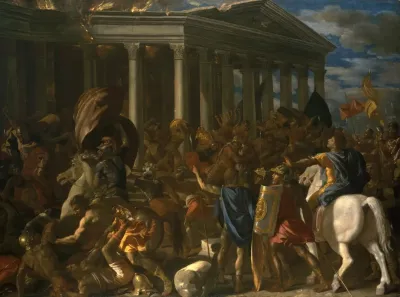 The Destruction And Sack Of The Temple Of Jerusalem