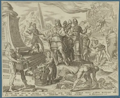 The Destruction Of The Altar At Bethel And The Exhumation Of The Bones From The Sepulchres