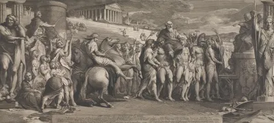 The Diagorides Victors At Olympia Design For The Walls Of The Great Room Of The Society For The Encouragement Of The Arts