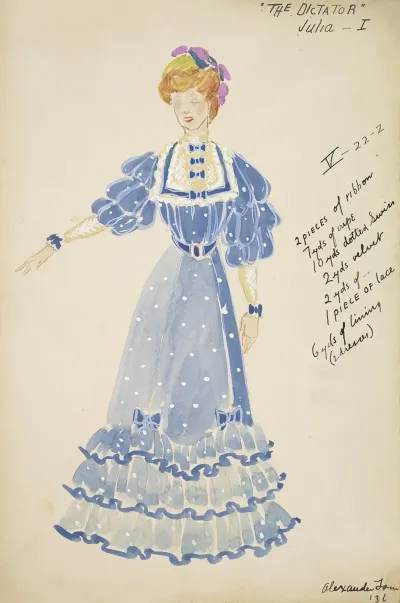 The Dictator Julia I Blue Dress
