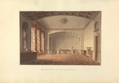 The Dining Room At Newby Hall Yorkshire