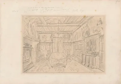 The Dining Room In The House Of The Artist Henri Leys