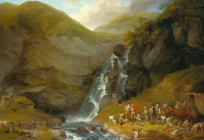 The Display On The Return To Dulnon Camp August 1786