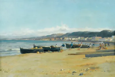 The District Of The Agfa Train Station Seen From The Tivoli Beach Algiers