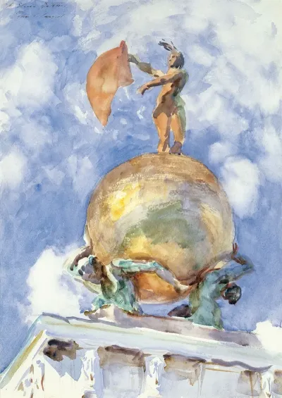 The Dogana Statue Of Fortune
